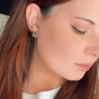 The Gilded Heart Studs