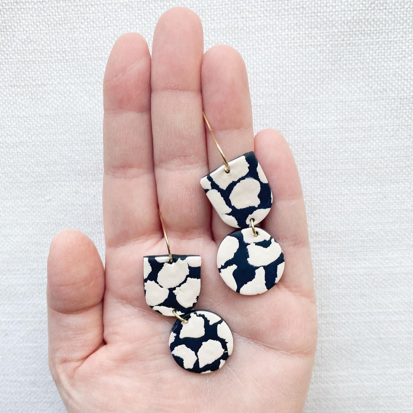 The Payton in Spotted Earrings