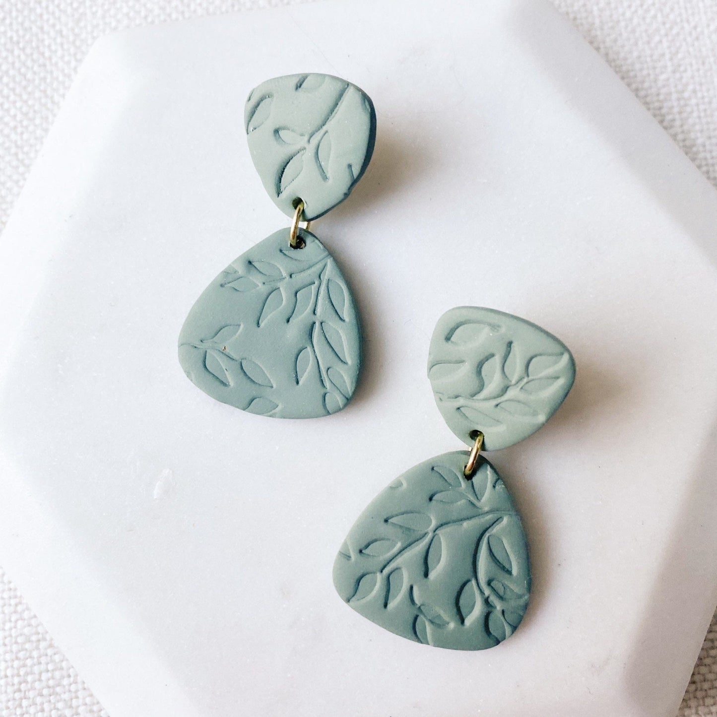 The Clara in Sage Earrings