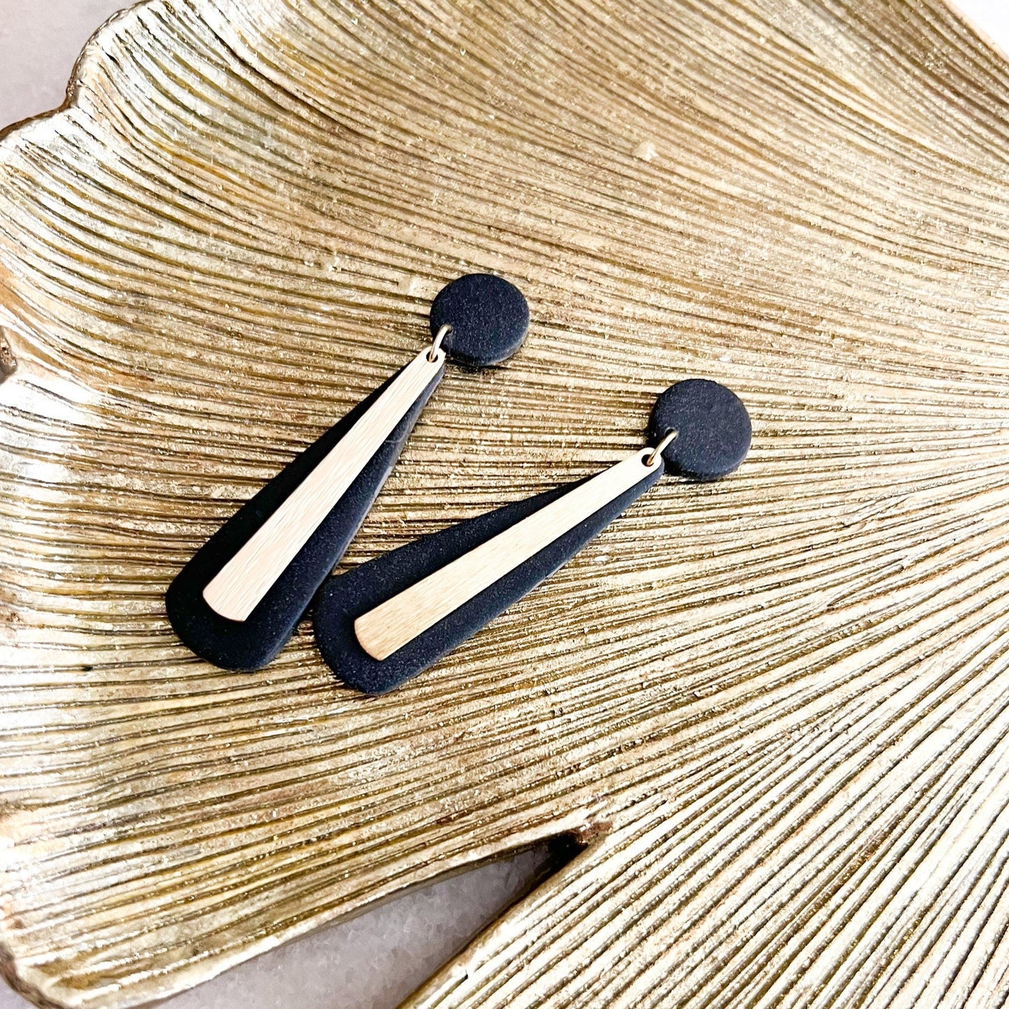 The Eileen in Black Earrings