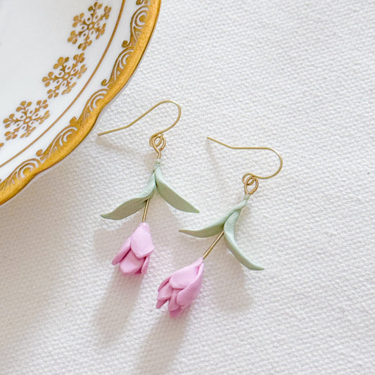 Lazy Tulips in Blush Pink