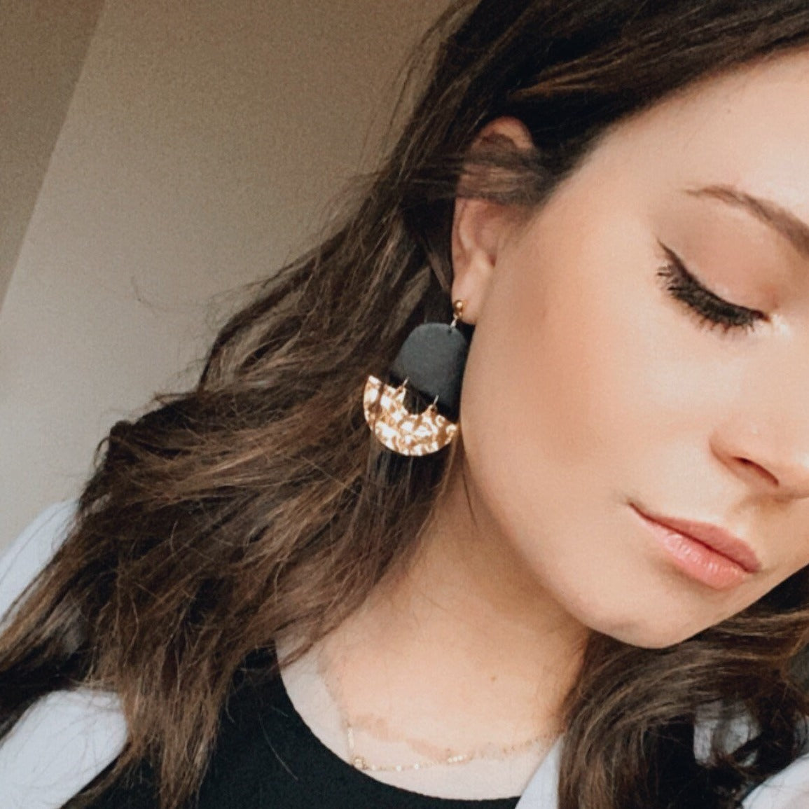 The Chloe in Rust Earrings