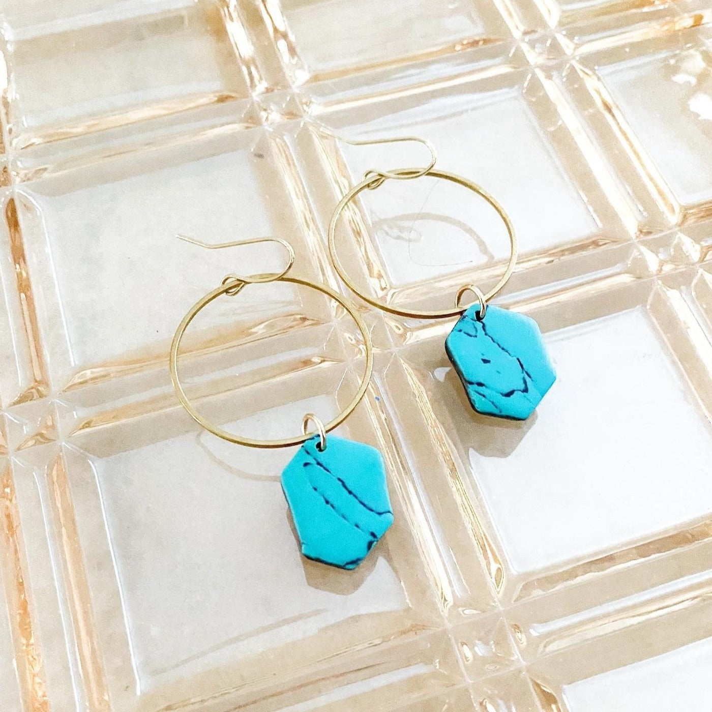 The Ashton in Turquoise Earrings